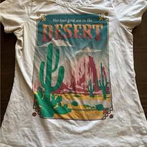 Wrangler White Desert Graphic Tee